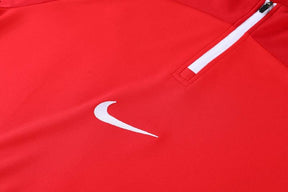 Conjunto Treino Nike Preto e Vermelho - Futhold