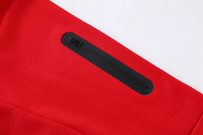 Conjunto Nike Tech Fleece Vermelho x Preto