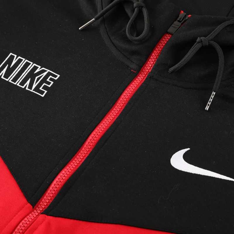 Conjunto Nike Repeat Preto e Vermelho