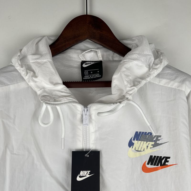 Corta Vento Nike Branco Triple Logo