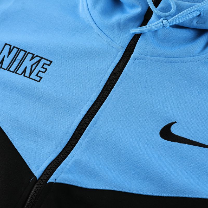 Conjunto Nike Repeat Preto e Azul