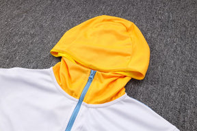 Conjunto Nike Tech Fleece Amarelo e Azul