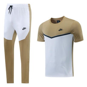 Kit Camisa e Calça Nike Cinza Caramelo - Futhold