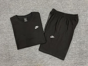 Kit Camisa e Short Nike Fleece Preto